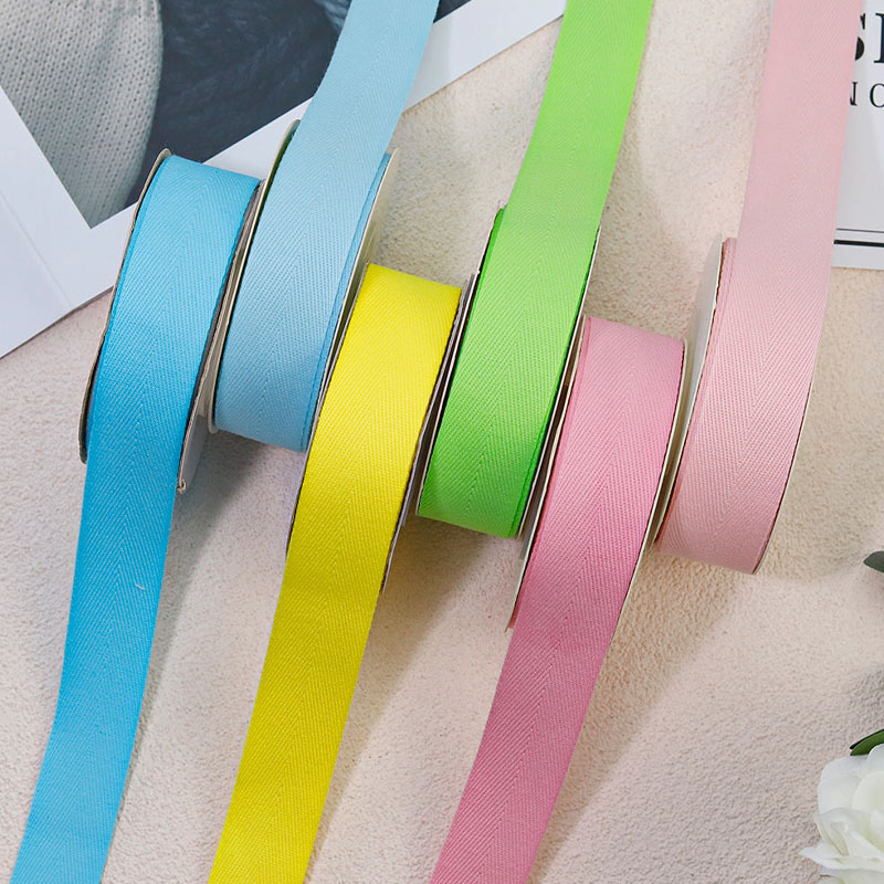 Custom Recycled Cotton Ribbon for Packaging