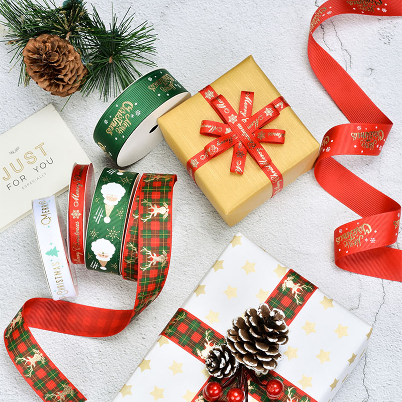 Vibrant festival and Christmas ribbon collection
