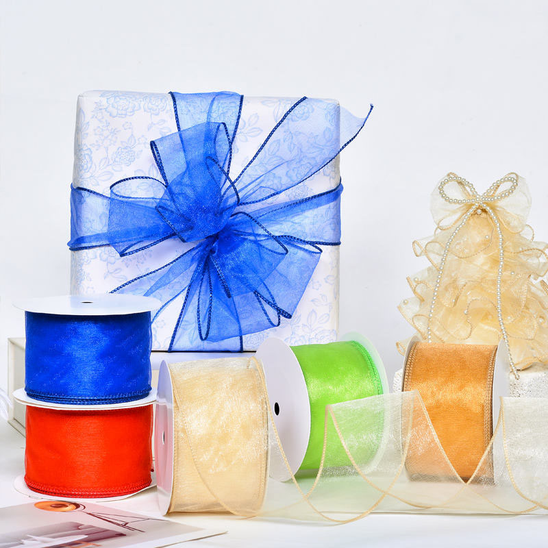 cinta de organza 25