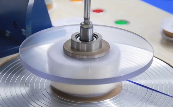 Ribbon manufacturing machinery detail