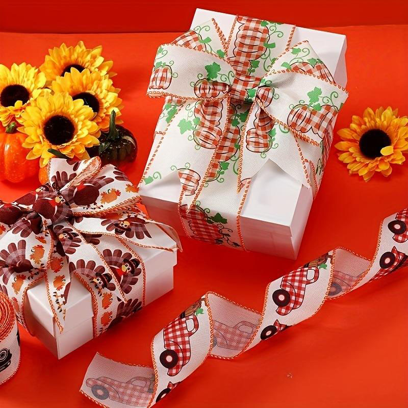 Jute faux woven christmas ribbon roll