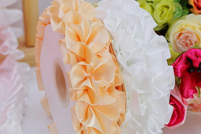 Crafting Elegance Pleated Satin Ribbon Flower Guide
