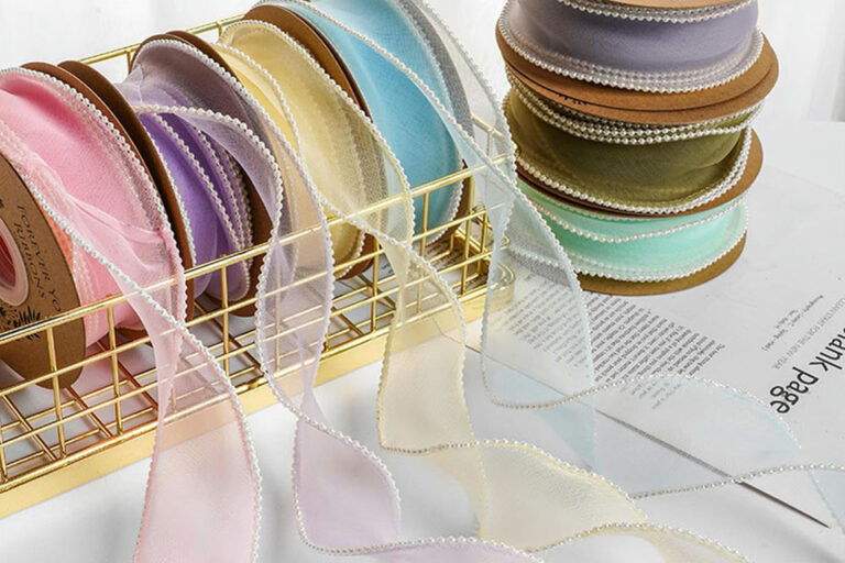 The Art and Science of Crafting Organza Ribbon Flowers