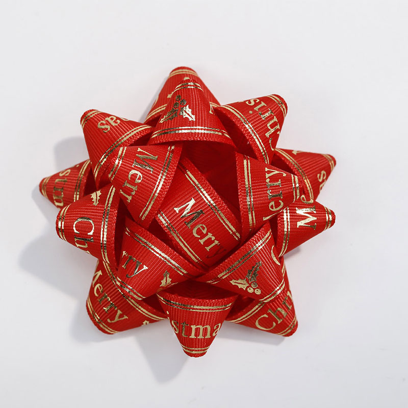Nœuds étoiles pour emballage cadeau de taille personnalisée