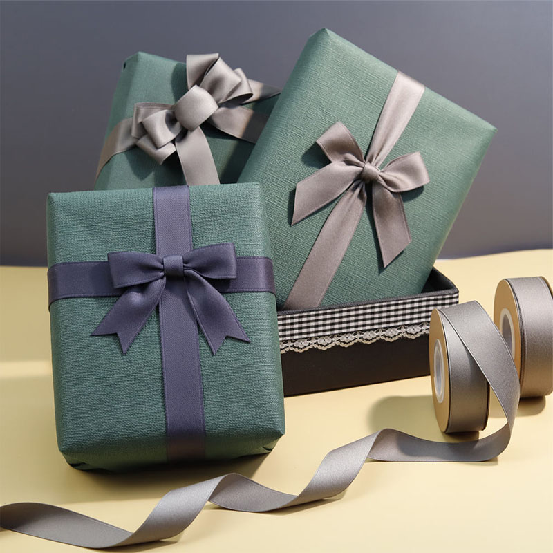 Nœuds de ruban préfabriqués personnalisés à boucle élastique extensible