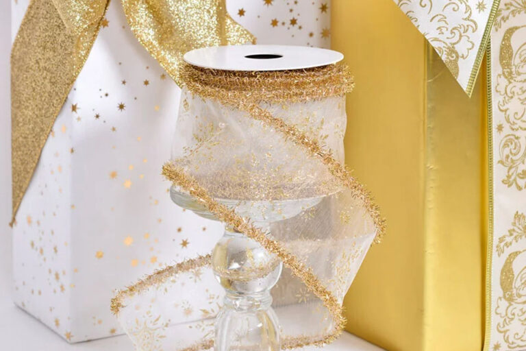 Flower Embossed Wired Ribbon: Your Guide to Elegant Decoration